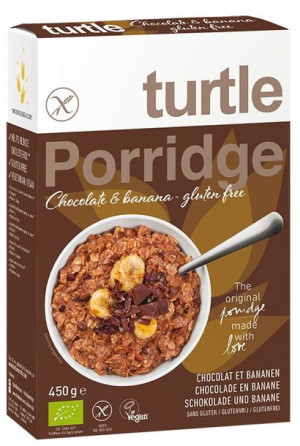 Owsianka CZEKOLADOWO-BANANOWA bezglutenowa BIO 400g Turtle