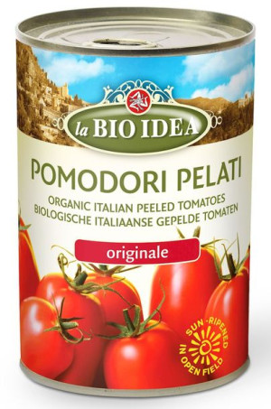 Pomidory pelati bez skóry w puszce BIO 400g La Bio Idea