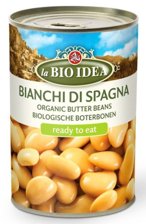 Fasola Masłowa W Zalewie (puszka) Bio 400 G - La Bio Idea
