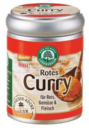 Przyprawa curry czerwone BIO 55g Lebensbaum