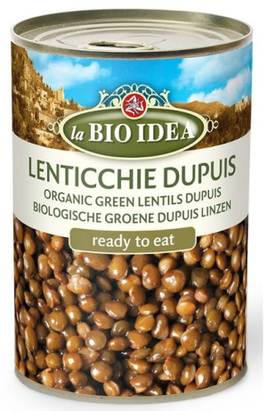 Soczewica zielona dupuis (puszka) BIO 400g La Bio Idea