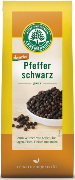 Pieprz czarny ziarnisty BIO 50g Lebensbaum
