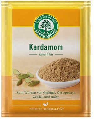 Kardamon mielony BIO 10g Lebensbaum