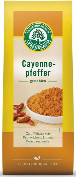 Chili (pieprz cayenne) BIO 50g Lebensbaum