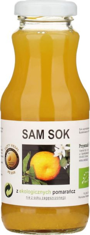 Sam sok z pomarańczy BIO 250ml Viands