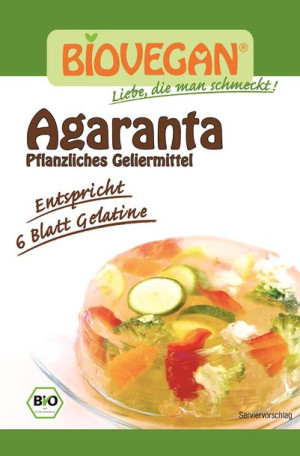 Agaranta (środek żelujący) bezglutenowa BIO 18 g Bio Vegan