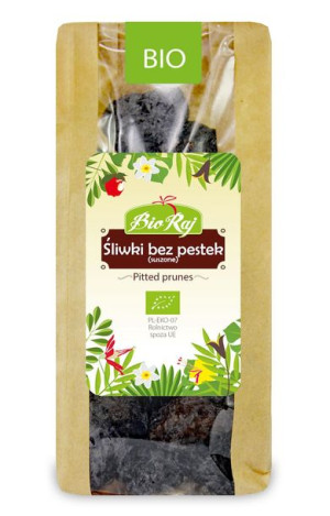 Śliwki bez pestek (suszone) BIO 200g Bio Raj