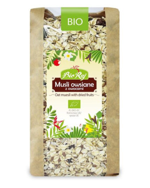 Musli owsiane z owocami BIO 700g Bio Raj