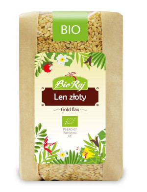 Len złoty BIO 400g Bio Raj