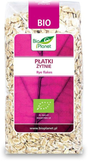 Płatki żytnie BIO 300g Bio Planet