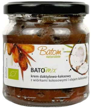 Krem daktylowo - kakaowy z kokosem BIO 200 g  Batom