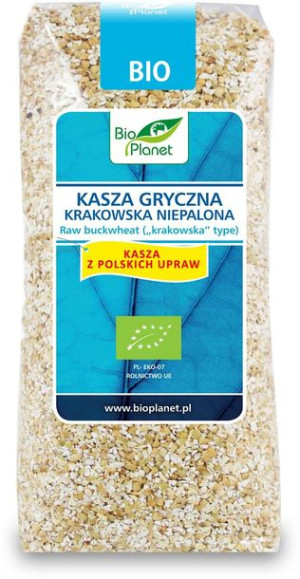 Kasza gryczana krakowska niepalona BIO 500g Bio Planet