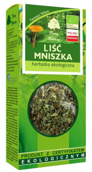 HERBATKA LIŚĆ MNISZKA BIO 25 g  Dary Natury