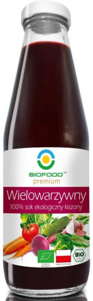 Sok wielowarzywny kiszony BIO 500ml Bio Food