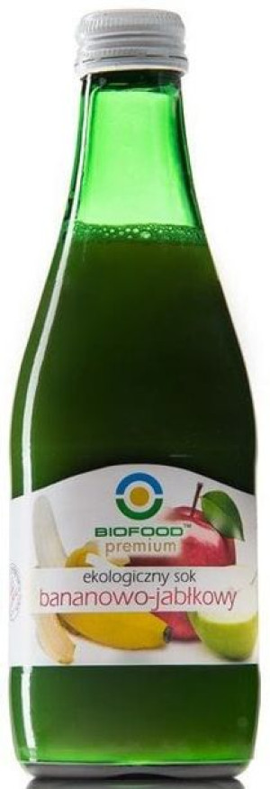 Sok bananowo-jabłkowy BIO 300ml Bio Food