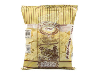Makaron z jaj przepiórczych ŁAZANKA z kurkumą 250g Ekmak