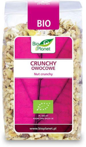 Crunchy Owocowe Bio 250 G - Bio Planet