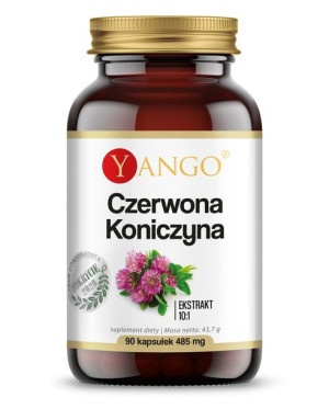 Czerwona koniczyna  ekstrakt 10:1  90 kaps Yango
