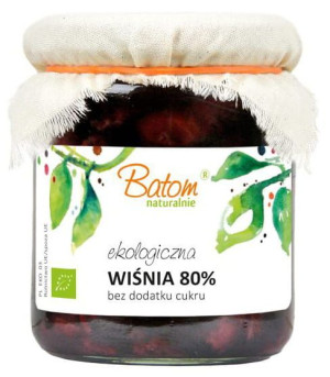 Wiśnia 80% B/C BIO 260g Batom