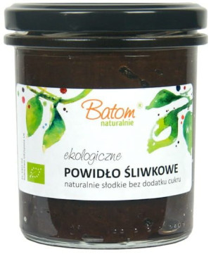 Powidło śliwkowe BIO 340g Batom