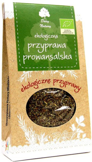 Przyprawa prowansalska BIO 20g Dary Natury