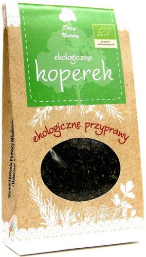 Koperek suszony BIO 30g Dary Natury