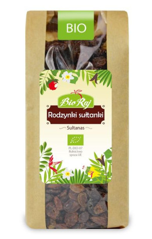 Rodzynki sułtanki BIO 400g Bio Raj