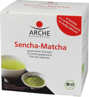 Herbata Sencha-matcha ekspresowa BIO 10x1,5 Arche