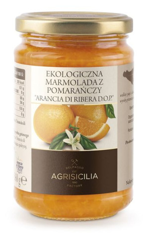 Marmolada z pomarańczy BIO 360g Agrisicilia