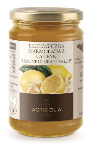 Marmolada z cytryn BIO 360g Agrisicilia