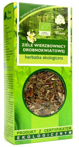 Herbatka ZIELE WIERZBOWNICY DROBNOKWIATOWEJ BIO 50g Dary Natury