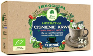 Herbatka CIŚNIENIE KRWI BIO (25 x 2g) Dary Natury