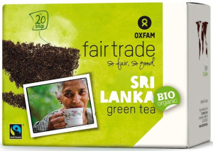 Herbata zielona ekspresowa fair trade BIO (20 x 1,8g) 36g Oxfam