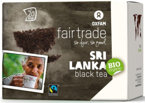 Herbata czarna ekspresowa fair trade BIO (20 x 1,8 g) 36g Oxfam