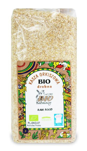 Kasza orkiszowa drobna BIO 500 g  BABALSCY