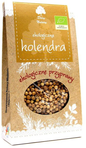 Kolendra ziarno 30g BIO Dary Natury