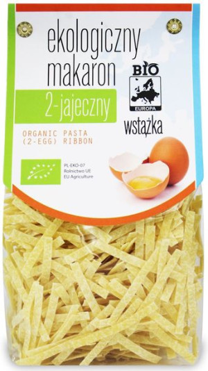 Makaron 2-JAJECZNY wstążka BIO 250 g BIO Planet