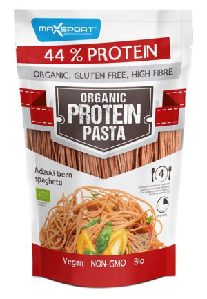 Makaron z czerwoną fasolą adzuki SPAGHETTI bezglutenowy BIO 200g Maxsport