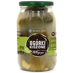 Ogórki kiszone BIO 820 g (460 g) Runoland