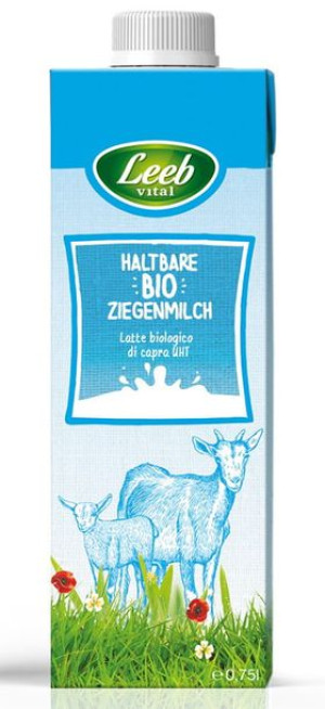 Kozie Mleko Uht (min. 3 % Tłuszczu) Bio 750 Ml - Leeb Vital