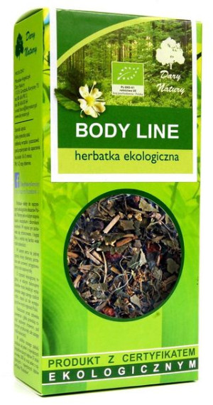 Herbatka BODY LINE BIO 50 g Dary Natury