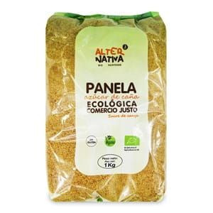 Cukier trzcinowy PANELA bezglutenowy BIO 1 kg Alternativa