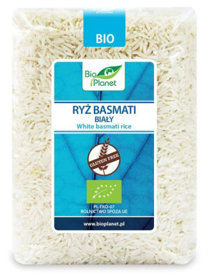 Ryż basmati biały bezglutenowy BIO 1 kg  Bio Planet
