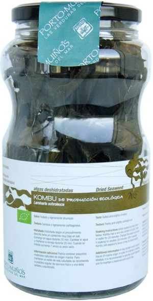 Algi Morskie Suszone - Kombu Bio 100 G Porto Muinos