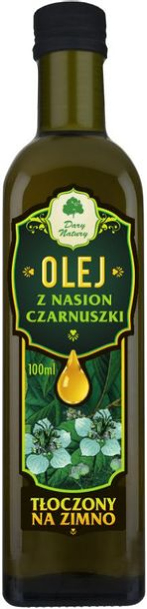 Olej Z Nasion Czarnuszki Virgin Bio 100 Ml Dary Natury