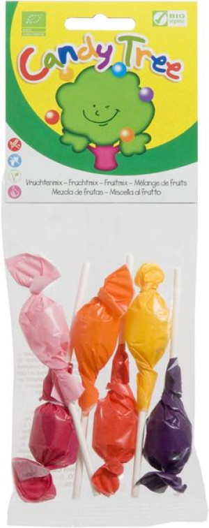 Lizaki Okrągłe Mix Bezglutenowe Bio (6 X 10 G) - Candy Tree