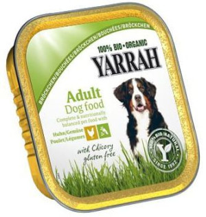 (DLA PSA) Kawałki kurczaka z warzywami EKO 150 g Yarrah
