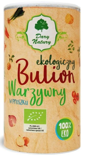 Bulion warzywny w proszku BIO 200 g  Dary Natury