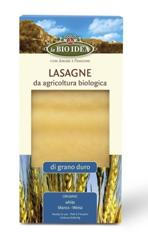 Makaron semolinowy lasagne BIO 250 g La Bio Idea