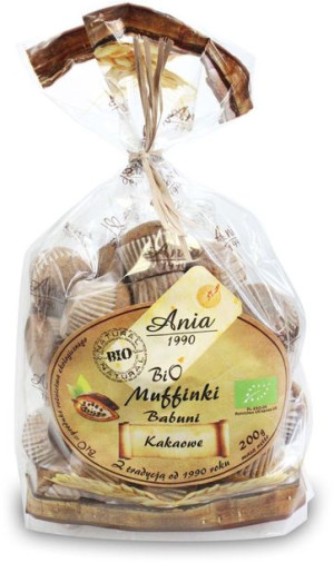 Muffinki Babuni kakaowe BIO 200 g Bio Ania